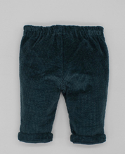 Carica l&#39;immagine nel visualizzatore di Gallery, Pantalone  Verde in velluto bambino Fina Ejerique
