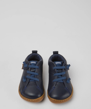 Carica l'immagine nel visualizzatore di Gallery, Scarpa in pelle blu Peu