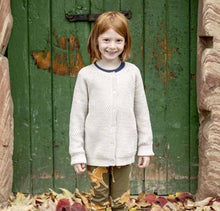 Carica l'immagine nel visualizzatore di Gallery, Cardigan bambina Sense Organics