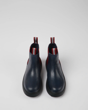 Carica l'immagine nel visualizzatore di Gallery, Stivale in pelle blu e bordeaux