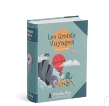 Carica l'immagine nel visualizzatore di Gallery, Cofanetto Lampada Proietta Storie Grandi Viaggi - Moulin Roty