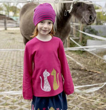 Carica l'immagine nel visualizzatore di Gallery, Maglietta manica lunga bambina Sense Organics