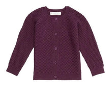 Carica l'immagine nel visualizzatore di Gallery, Cardigan bambina Sense Organics