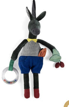 Carica l'immagine nel visualizzatore di Gallery, Asino peluche attività da appendere Pomme des Bois - Moulin Roty