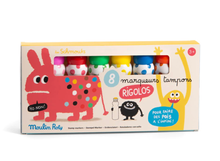 Carica l'immagine nel visualizzatore di Gallery, pennarelli rotondi 8 colori Moulin Roty