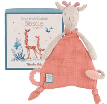 Carica l'immagine nel visualizzatore di Gallery, DouDou Porta Ciuccio Bibiscus la Giraffa Sous mon Baobab