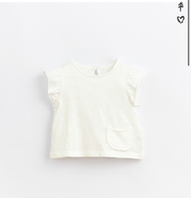 Carica l'immagine nel visualizzatore di Gallery, T-shirt neonata in cotone biologico