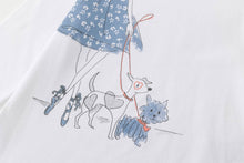 Carica l&#39;immagine nel visualizzatore di Gallery, Maglietta a maniche lunghe abbigliamento invernale bambina JGI65736
