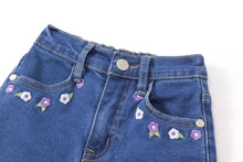 Carica l&#39;immagine nel visualizzatore di Gallery, Jeans denim da bambina JGI55701
