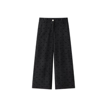 Carica l&#39;immagine nel visualizzatore di Gallery, Pantaloni in microvelluto a coste con stampa a cuori JGI95794
