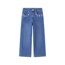 Carica l&#39;immagine nel visualizzatore di Gallery, Jeans denim da bambina JGI55701
