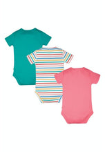 Carica l'immagine nel visualizzatore di Gallery, Pacco da 3 Body Manica Corta Super Special - Animali - 100% Cotone Bio
