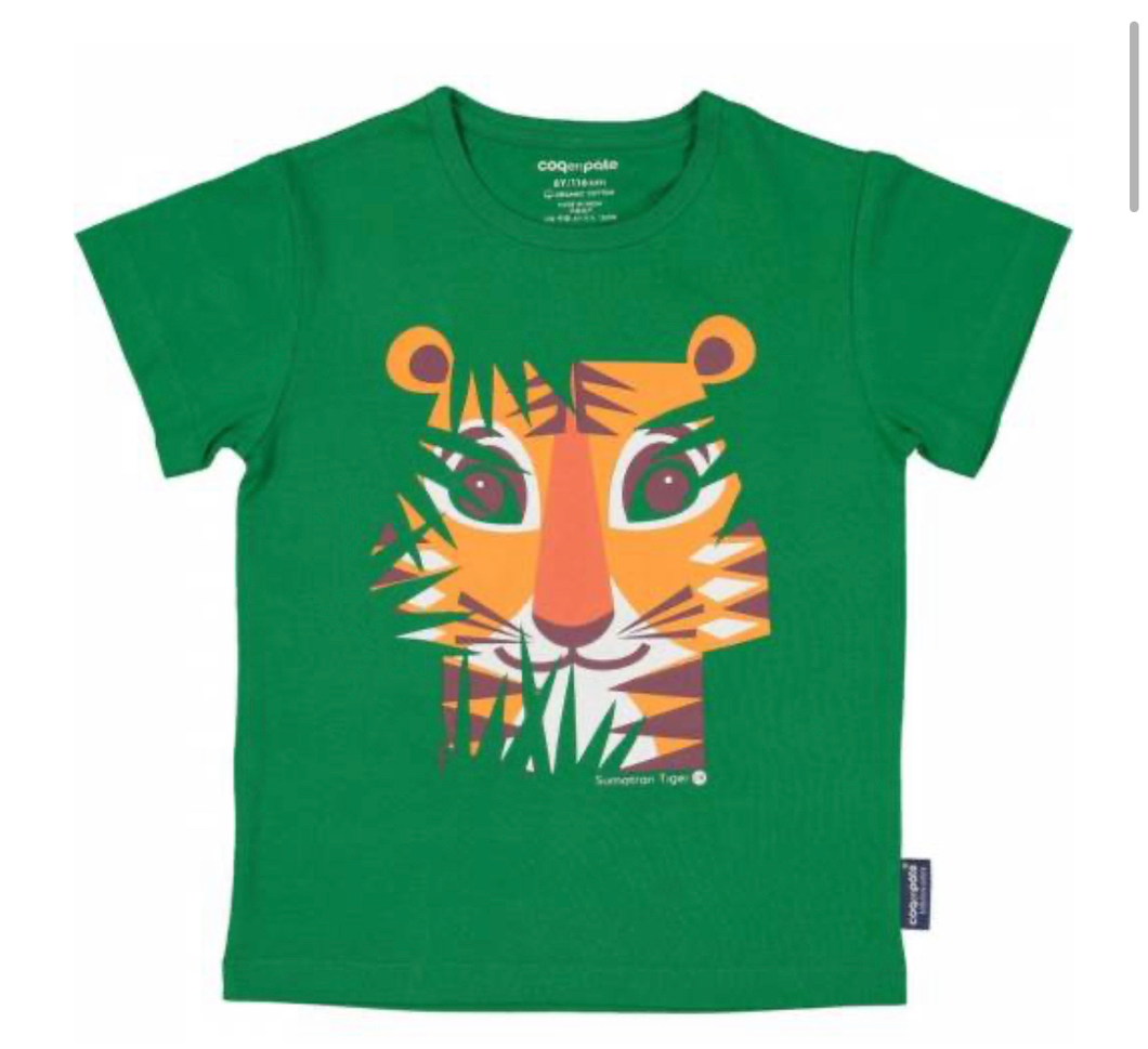 T-shirt tigre Coq en pâte