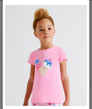 Carica l'immagine nel visualizzatore di Gallery, Maglietta manica corta ecofriends bambina
