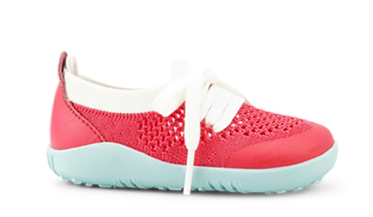 Play Knit Guava+White