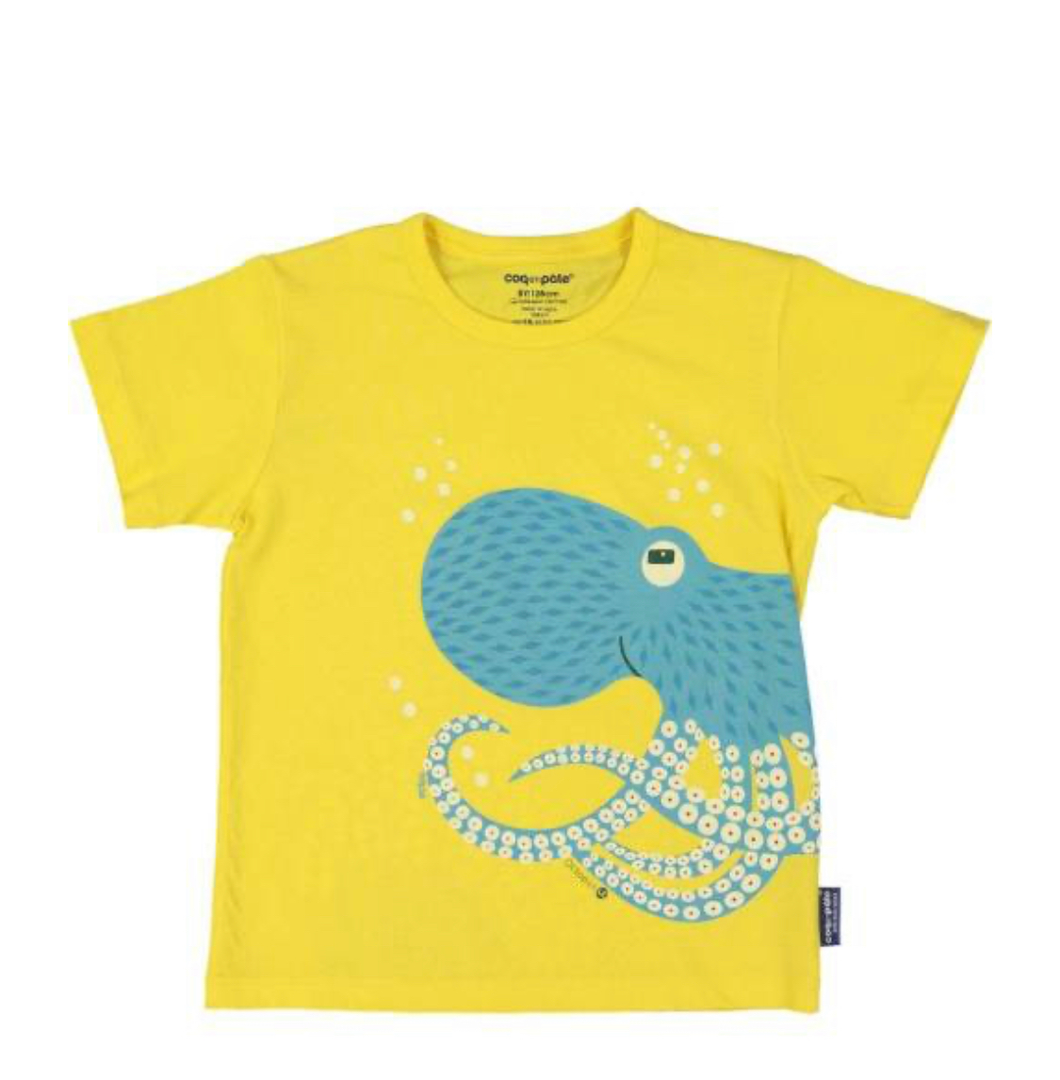 T-shirt polpo Coq en pâte