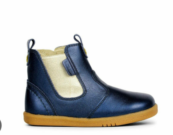 IW jodhpur navy shimmer bobux