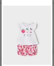 Carica l&#39;immagine nel visualizzatore di Gallery, Completo shorts ecofriends neonata
