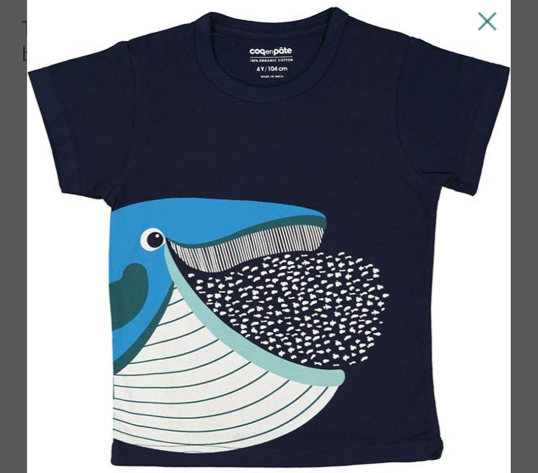 T-shirt balena Coq en pâte