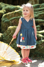 Carica l'immagine nel visualizzatore di Gallery, Vestito neonata double-face Frugi
