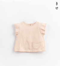 Carica l'immagine nel visualizzatore di Gallery, T-shirt in cotone biologico con tasca sul davanti

