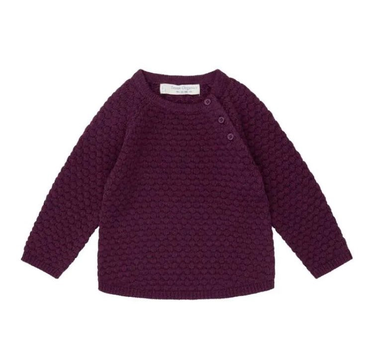 Pullover neonata Sense Organics