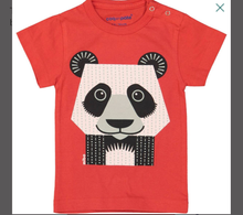 Carica l&#39;immagine nel visualizzatore di Gallery, T-shirt panda Coq en pâte
