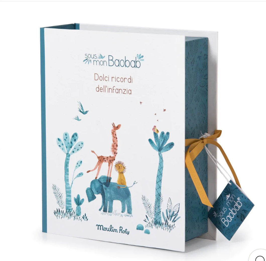 Cofanetto Nascita Italiano, Dolci Ricordi dell'infanzia, Sous mon Baobab